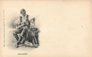 Aragonese men with guitar