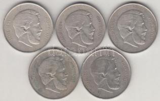 1947. 5Ft Ag "Kossuth" (5x) T:2,2-