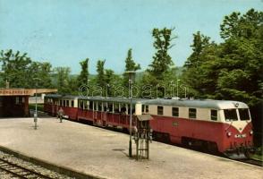 Úttörővasút, Kisvasút - 5 db futott képeslap