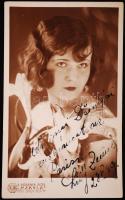 1928 Lilli Zemmel latvian singer autograph signed photo card, 1928 Lilli Zemmel lett énekesnő aláírt fotólap