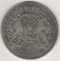 Német államok/Baden/Durlach 17..(számnál sérült) Koventionstaler ezüst T:4 sérült