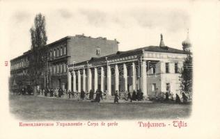 Tbilisi, Tiflis; guard headquarters