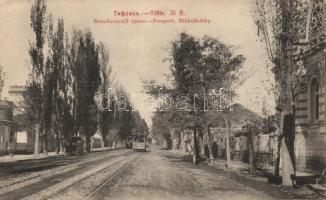 Tbilisi, Tiflis; Mihailovsky prospect, tram (EK)