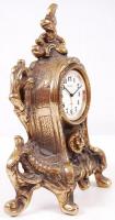 Slava asztali óra neobarokk stílusú bronz keretben (nem jár) / 
Slava table clock in neo-baroque sty...