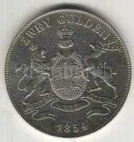 Német államok/Würtemberg 1854. 2G ezüst T:2/3+ perem megfúrva R!