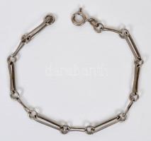 Ezüst (Ag) karlánc /  Silver bracelet, 18,5cm, 4,2gr