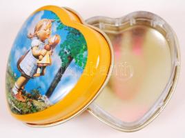 9db Hummel fém dobozka, részben bontatlan csomagolásban / 
Hummel metal boxes, 5x4,5cm