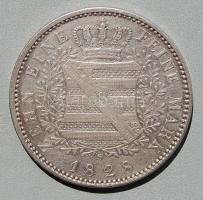 Német államok/Szászország 1828. 1 Taler ezüst T:2/3 karc
