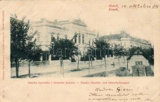 1898 Eszék Gewerbe u. Handelskammer (EB)