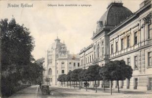 Hradec Králové mit Synagoge