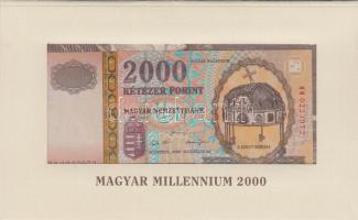 2000. 2000Ft "Millennium" eredeti díszcsomagolásban T:I