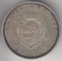 1935. 2P Ag "Pázmány" T:2