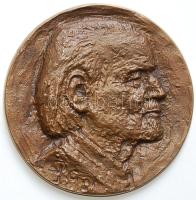 Kodály nagyformátumú bronz plakett/ großformat Bronzeplakett T:1