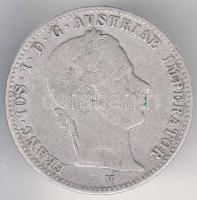 Ausztria 1862V 1/4Fl Ag T:3
Austria 1862V 1/4 Florin Ag C:F