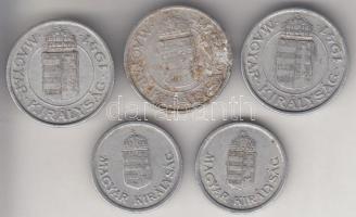 1941. 2P Al (3x) + 1942. 1P Al + 1944. 1P Al T:vegyes