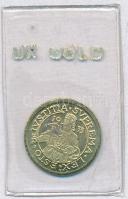 DN. "Iusticia -San Marino" modern mini Au pénz 0.333 minőségű T:BU Eredeti vákuum csomagol...