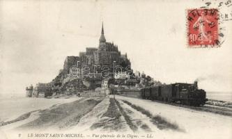 Le Mont Saint Michel, steam with wagons (EK)