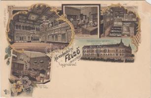 Nagyvárad trade school, litho (EM)