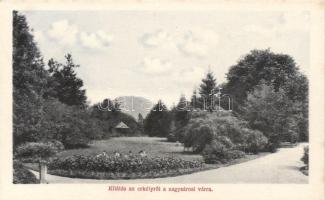 Nagysáros view on the castle, Divald