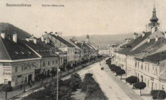 Besztercebánya Gábor Bethlen street, printing house of Machold (fa)