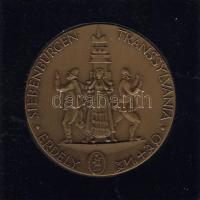 1989. "A magyar nemzetért-Erdély" bronz szign.Kiss Nagy András tokban + tanúsítvány T:2