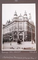 Ferdinkó Béla: Budapest művészi fotókon. 39db fotó képaláírásokkal, sok mozgalmas budapesti jelenettel albumban. Sok külön is használható. 18x14cm /  Budapest photos in album