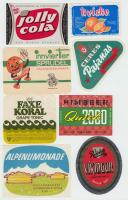 kb 500db sör és italcímke / 500  drink labels