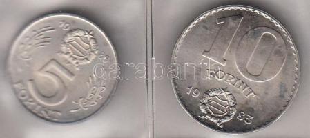 1983. "FAO" sor 20Ft, 5Ft, 10Ft eredeti plasztikcsomagolásban, tanúsítvánnyal T:BU