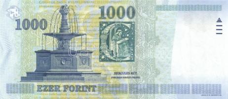 2000. 1000Ft "DE" (2x) "Millennium" egymás utáni sorszámmal T:I