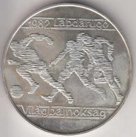 1981. 500Ft Ag "Labdarúgó VB / 3 játékos" T:BU tokban