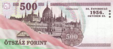 2006. 500Ft "1956-os forradalom évfordulója" (2x) "EC" T:I