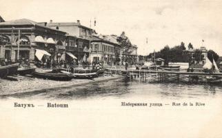 Batumi, Batoum; quay