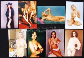 1980-1990 19db finoman erotikus, színes felvétel / 
Erotic photos