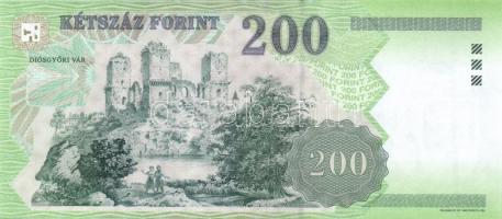 2006. 200Ft (7x) "FB" egymás utáni sorszámmal T:I