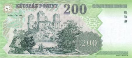 2006. 200Ft (7x) "FB" egymás utáni sorszámmal T:I