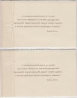 2000. 2000Ft "Millennium" eredeti díszcsomagolásban (2x) egymás utáni sorszámmal T:UNC