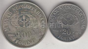 1984. 20Ft + 100Ft "FAO" pár T:BU