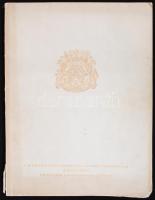 A M. kir. Postatakarékpénztár Aukciós katalógusa: A budai gróf Karátsonyi palota műtárgyainak aukció...