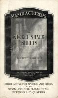 Manufacturers of nickel silver sheets, advertisement (non pc)