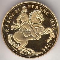 "Magyar aranypénzek utánveretben - Rákóczi Ferenc jubileumi 40 pengő" aranyozott Ag(0.999)...
