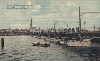 Riga Pontoon bridge