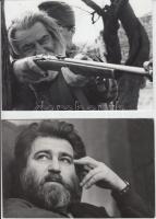 1970-1990 16db fotó Sára Sándor operatőrről és filmrendezőről különféle méretben