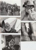 1970-1990 16db fotó Sára Sándor operatőrről és filmrendezőről különféle méretben