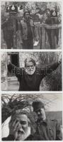 1970-1990 16db fotó Sára Sándor operatőrről és filmrendezőről különféle méretben