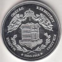 DN "Magyarország Keresztény Királyai / I. Nagy Lajos 1342-1382" Ag(0.333) emlékérem, (20,2...
