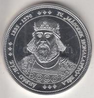 DN "Magyarország Keresztény Királyai / IV. "Második Honalapító" Béla" Ag(0.333) emlékérem, (20,2g/38,36mm) T:PP 5000db