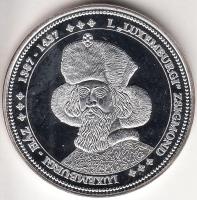 DN "Magyarország Keresztény Királyai / I. "Luxemburgi" Zsigmond 1387-1437" Ag(0.333) emlékérem (20,2g/38,36mm) T:PP 5000db