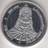 DN "Magyarország Keresztény Királyai / I. Szent István 1000-1038" Ag(0.333) emlékérem (20,2g/38,36mm) T:PP 5000db