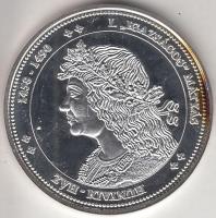 DN "Magyarország Keresztény Királyai / I. "Igazságos" Mátyás 1458-1490" Ag(0.333) emlékérem (20,2g/38,36mm) T:PP 5000db