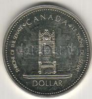Kanada 1977. 1$ "Silver Jubilee" emlékveret ezüst T:spec. PP